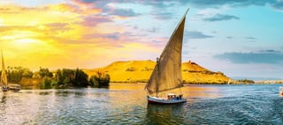 Machen Sie eine Kreuzfahrt auf dem legendären Fluss und befahren Sie den Nil