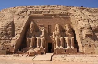 Temples rupestres d'Abou Simbel