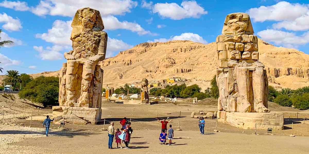 Colossi of Memnon Egypt Tours Portal